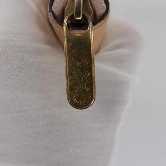 LOUIS VUITTON Monogram Vernis Zippy Wallet Rose Valerine M93522 LV Auth KD229 - Picture 10 of 16